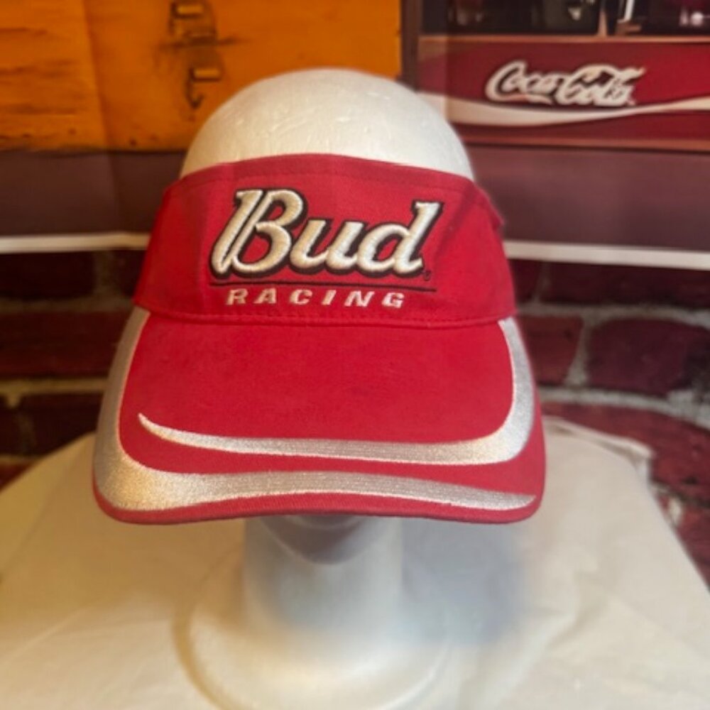 Budweiser Racing NASCAR Adjustable Visor Cap
